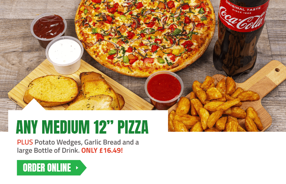 just eat amigos pizza